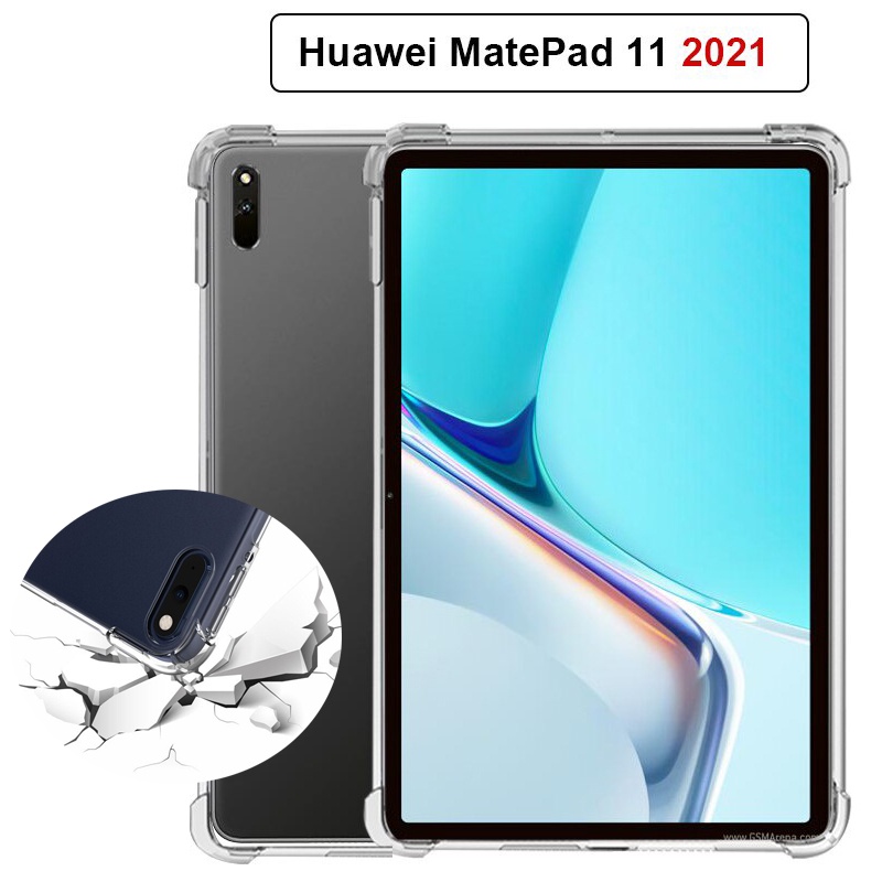 Huawei Matepad Pro 10.8 2021 11 2021 T10 T10S 10.4 inch Case Ultra Tipis Bening Belakang Lembut Silikon TPU Anti Jatuh Cover Pelindung