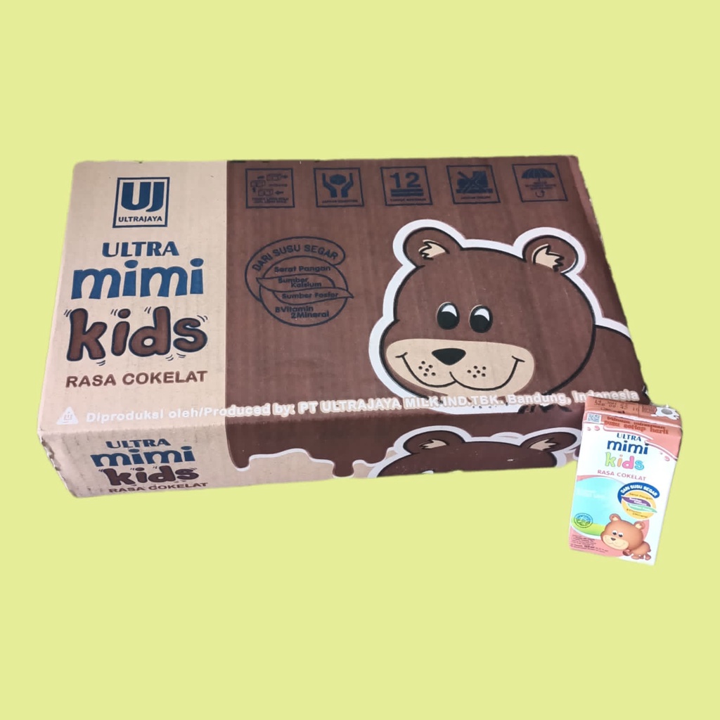

Ultra Mimi Coklat Susu UHT [125 mL/ 1 Dus 40 pcs]