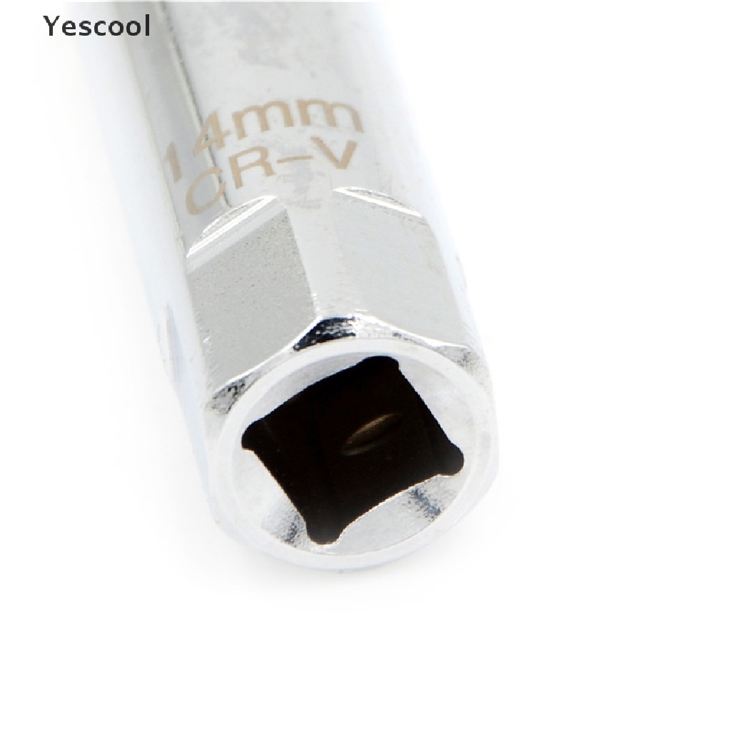 Yescool Kunci Sok Busi 12 Titik Bahan Metal Ukuran 14mm