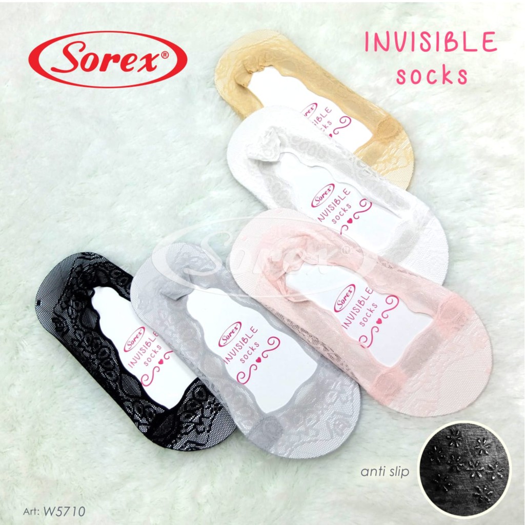 Kaos Kaki Pendek / Invisible Socks Wanita Sorex W5710