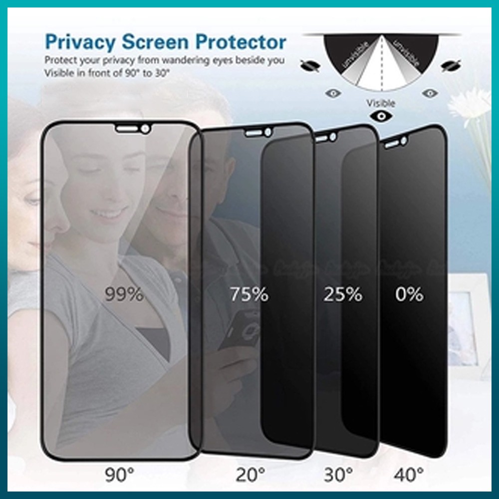 Benks Vpro+ Privacy iP 12 / Pro / Max Tempered Glass Privacy Anti Gores Anti SPY Original