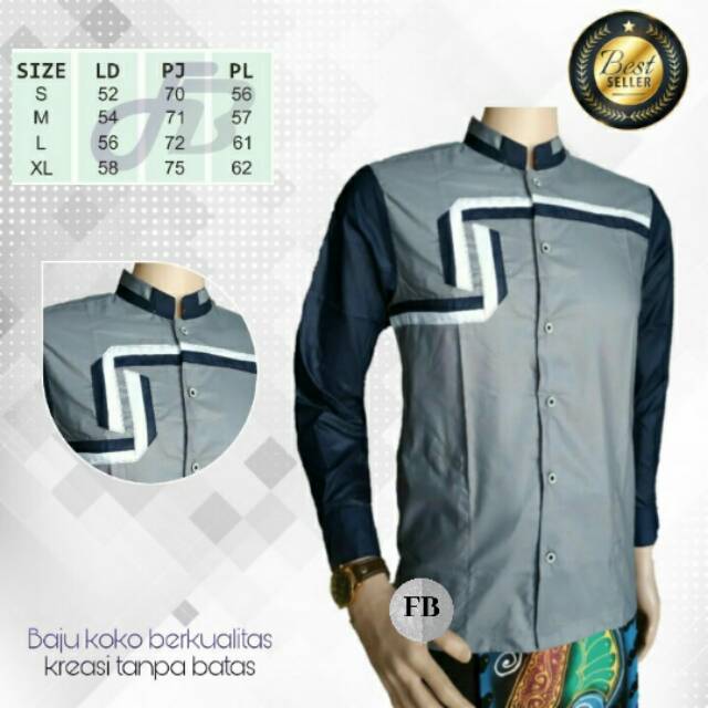 Baju koko terbaru seragam hadroh seragam azzahir koko kombinasi