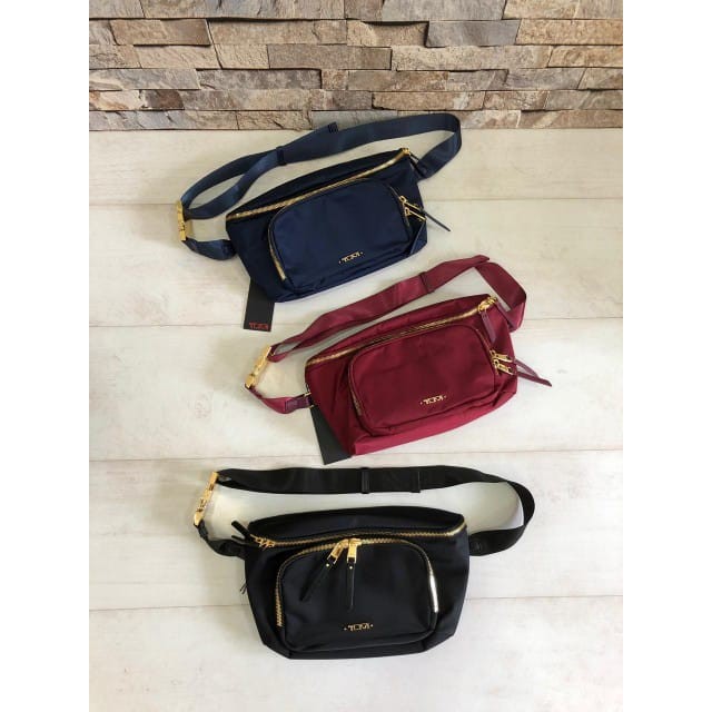Tas Tumi Waistbag Wanita Supermirror Quality