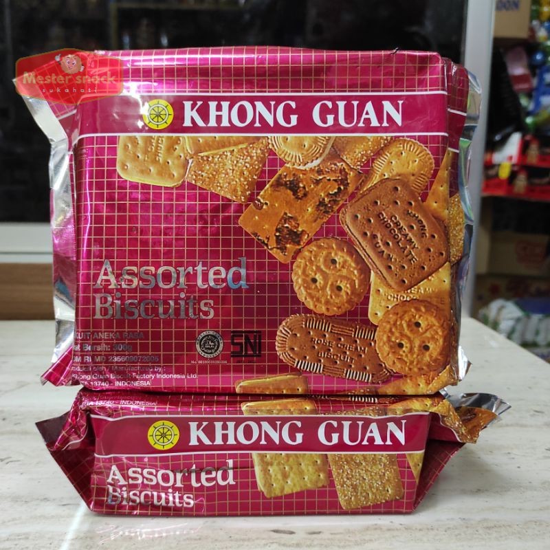 

Khong Guan Assorted Biscuits 300 gram (OPP Red)