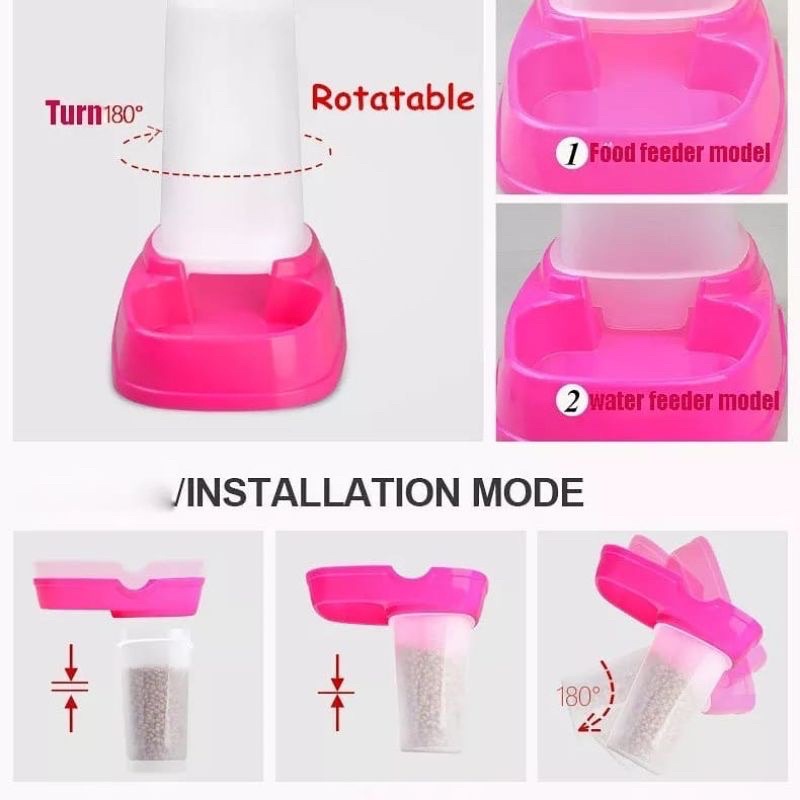 DISPENSER MAKANAN KUCING ANJING ANTI SEMUT 1,5 L - PET DISPENSER - DISPENSER KUCING - PET FEEDER