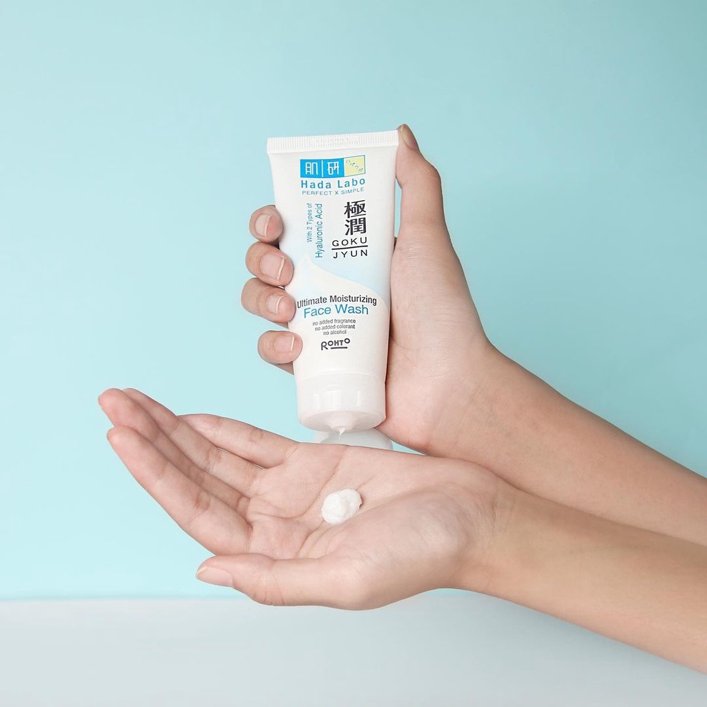 ❤️ Cloudy ❤️ HADA LABO Gokujyun Ultimate Moisturizing FACE WASH / SABUN