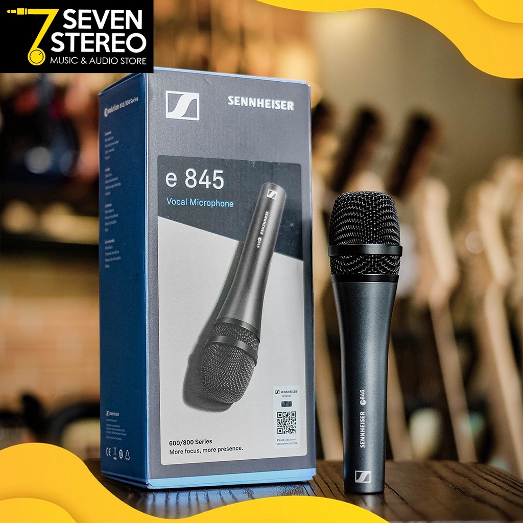 Sennheiser E845 S Dynamic Super Cardioid Vocal Microphone