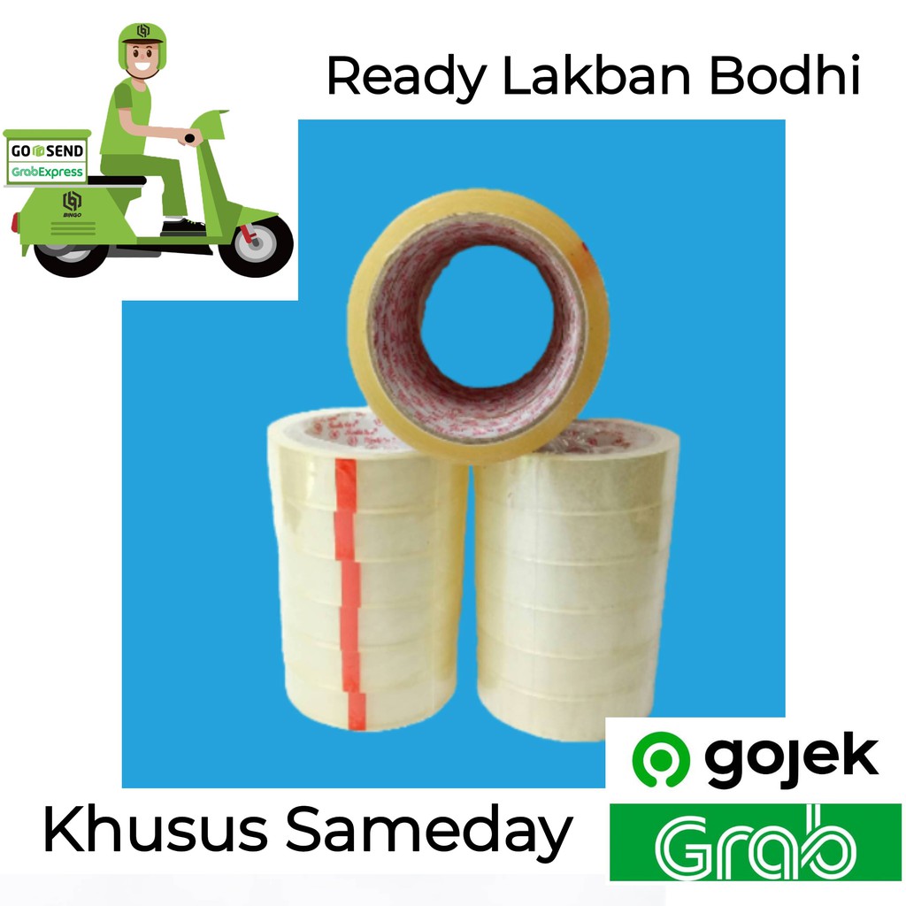 

GRAB/GOJEK ISOLASI BODHI 12MM / 24MM x 65YARD #PERDUS#