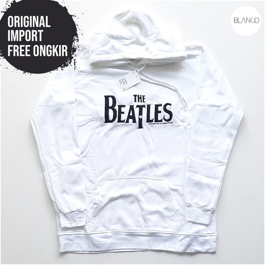 HOODIE HnM THE BEATLES WHITE ORIGINAL - HOODIE HnM ORIGINAL - HOODIE H&M ORIGINAL - JAKET H M ORI