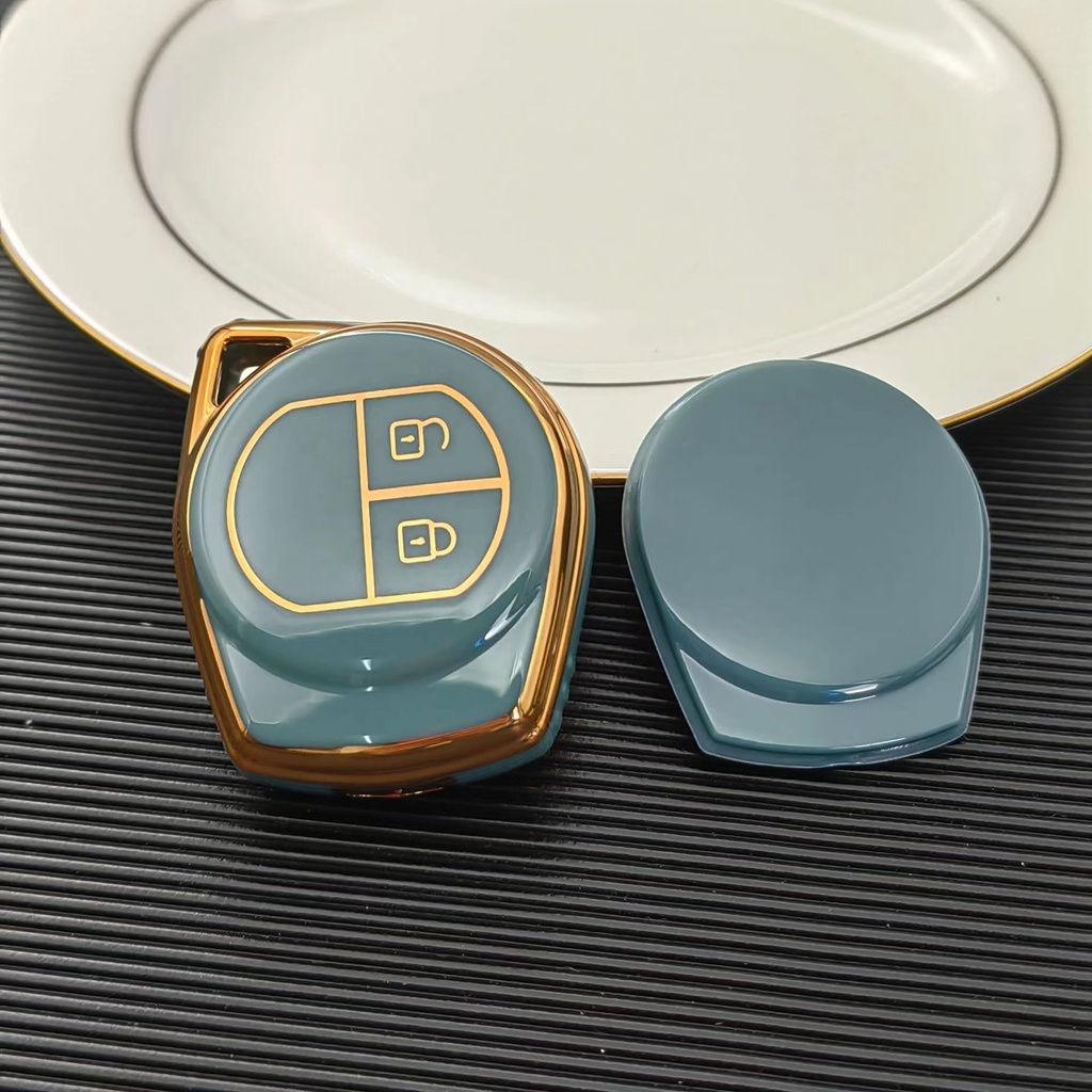 Casing Kunci Remote Mobil 3 Tombol Bahan TPU Untuk Suzuki Vitara Baleno Swift Kizashi Ignis SX4 Ertiga 2016 2018 2019 Start