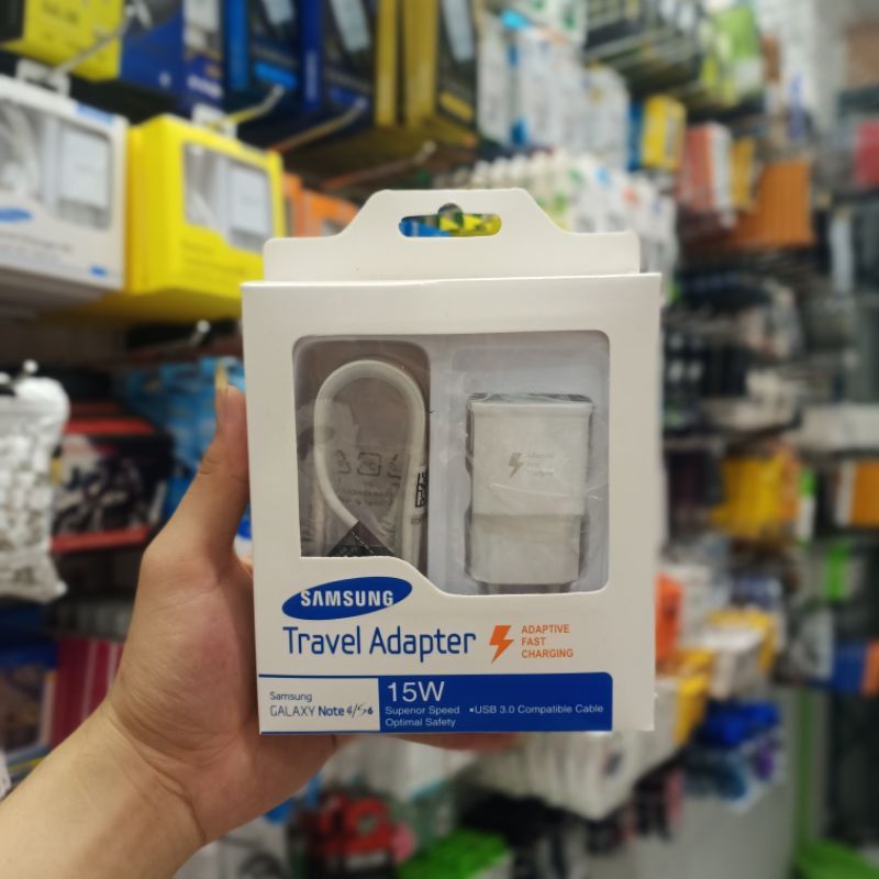 Tc Travel Charger SAMSUNG NOTE 4/S6/S7 ORI 99% SEIN 15W 2.0A