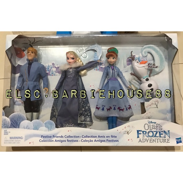 disney frozen festive friends collection