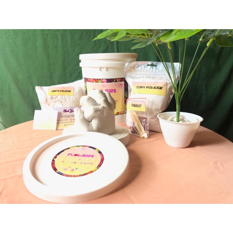 DIY hand casting kit ready stok cetakan couple