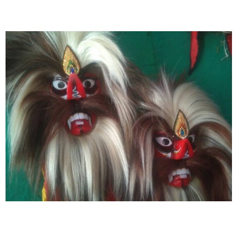 ✨COD✨ GANONGAN TOPENG BUJANG GANONG SINTETISTOPENG GANONGAN TOPENG BUJANG GANONG PONOROGO JAMBUL | G