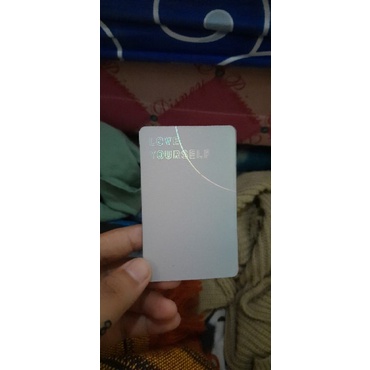 NAMJOON PHOTOCARD ANSWER F OFFICIAL .