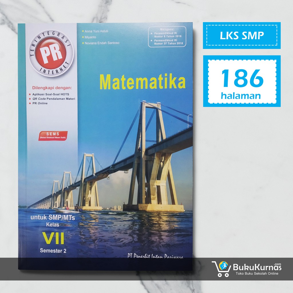 Buku Lks Matematika Smp Kelas 7 Semester 2 K13 Intan Pariwara