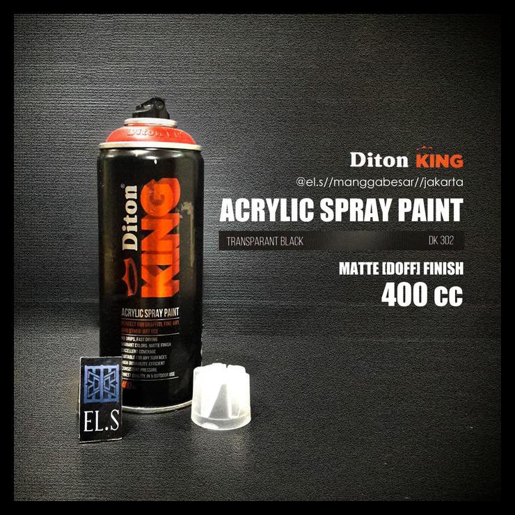 

Diton King Dk302 Transparant Black - Acrylic Spray Paints