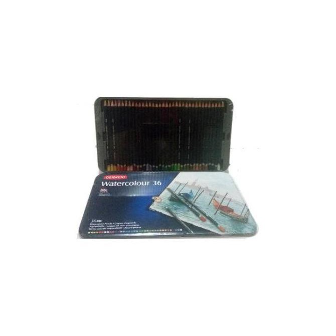 

New! Derwent Watercolour 36 Tin Case Terpercaya