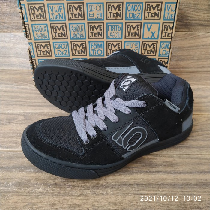 Five Ten Freerider Shoes Ori BNIB Black Clear Grey - Sepatu MTB