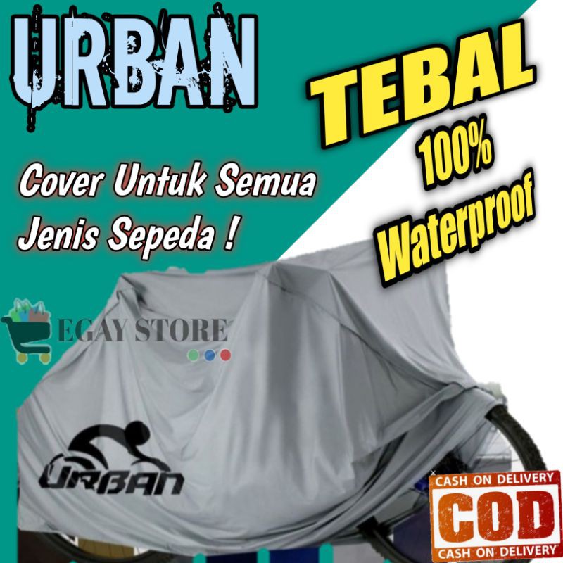 Jas Hujan Sepeda Gunung Sarung Sepeda Lipat Cover Speda Anak Pelindung Sepedah MTB Urban Anti Air