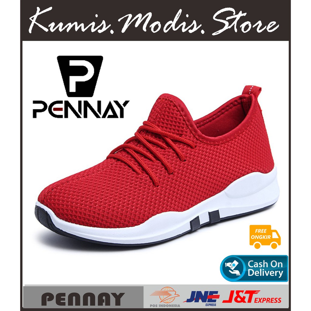 SEPATU SNEAKERS KASUAL PRIA - SEPATU KETS ORIGINAL - SEPATU OLAHRAGA - SEPATU SLIOP ON - POS021