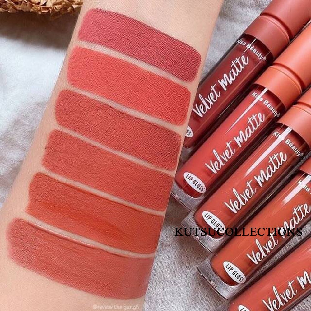 Lipstick Thailand Velvet Matte Love Me Fruit Kiss Beauty Lip Gloss Lip Cream