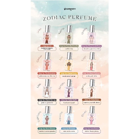 Parfum Zodiak Geamoore 15ml  / Parfum BPOM