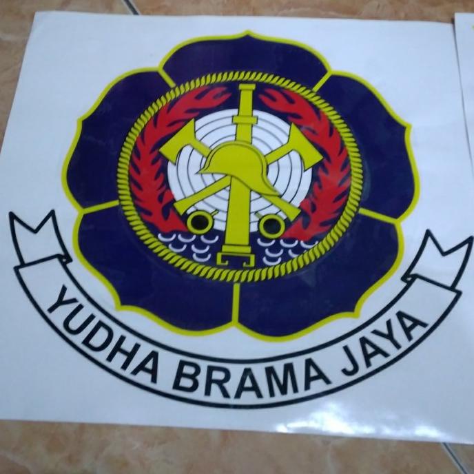 

cutting sticker logo damkar 50x50 ---Termurah---