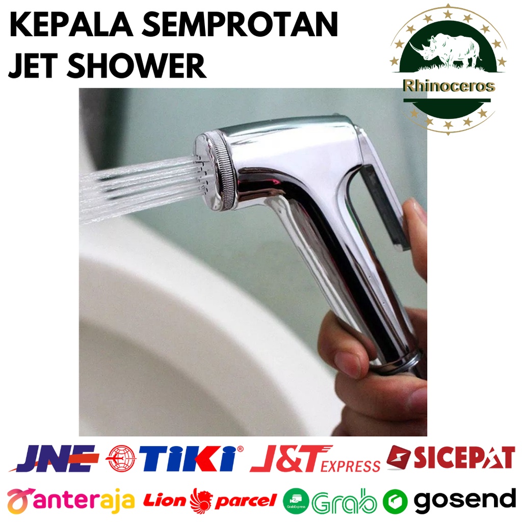 Kepala Jet Shower Kepala Toilet Bidet Closet Tekanan Tinggi