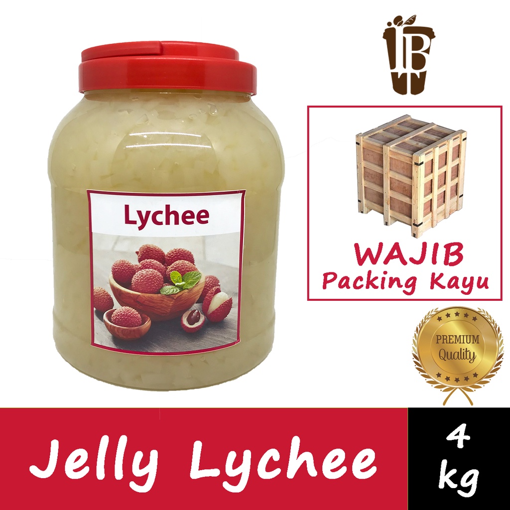 

Coconut Jelly Lychee Topping Minuman Konyaku Leci Impor Taiwan