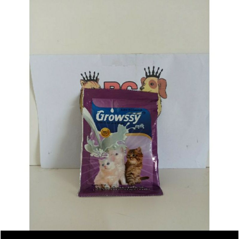 Susu kucing susu growssy 1box isi 11sachet (promo)