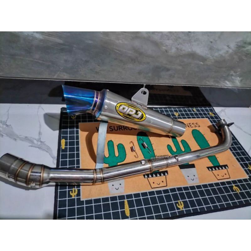 Knalpot DPJ JUPITER Z VEGA SUPRA pnp all motor bebek