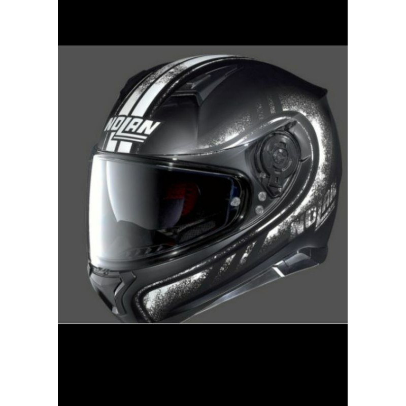 HELM NOLAN ORI N87 FULGOR N-COM FLAT BLACK SECOND LIKE NEW MURAAH