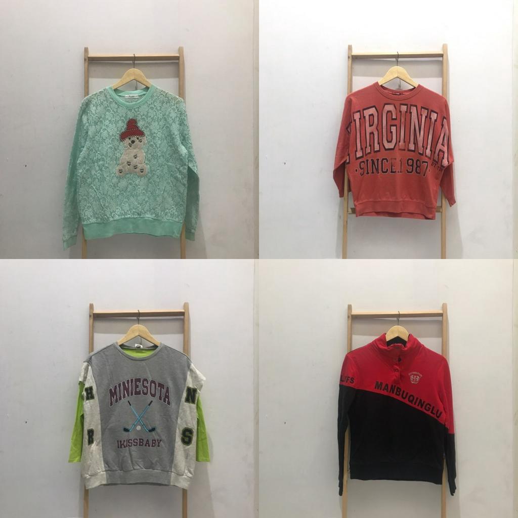 SWEATER CREWNECK THRIFT VOL.155