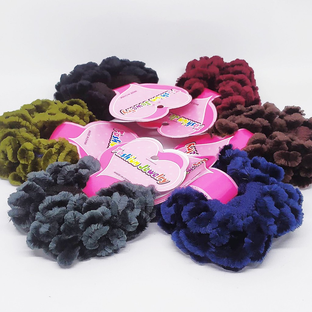 Senada Victory Scrunchie Ubur Ubur Ikat Rambut Ubur Ubur Cendol Mini Cepol Mini