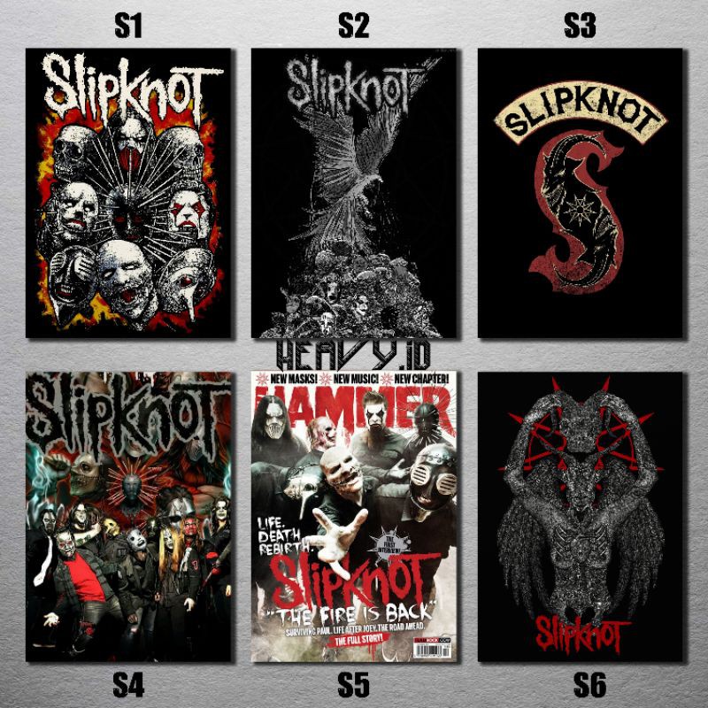 POSTER BAND A3 SLIPKNOT