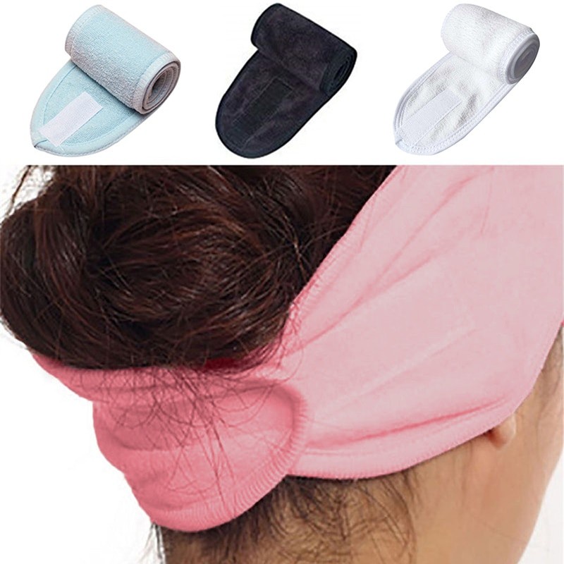 Bando Mandi Facial Headband Handuk Kepala Bandana Rambut - 1 Pcs