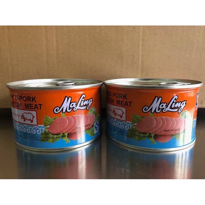 Daging Ham TTS Maling Besar / TTS maling luncheon meat 397g