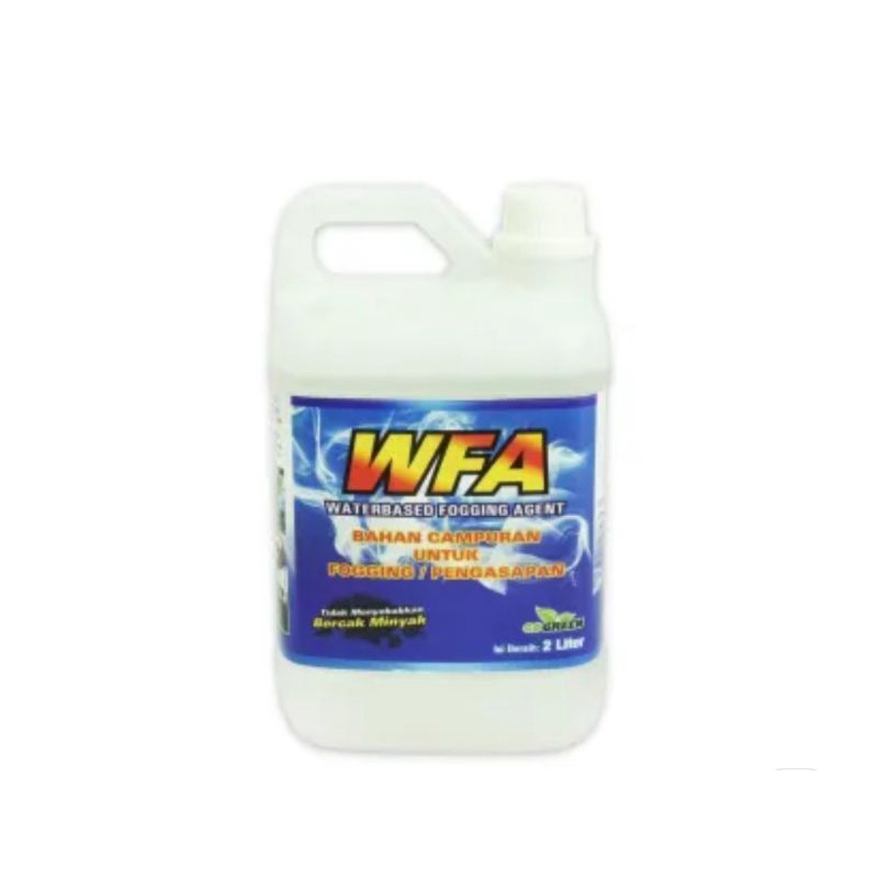 wfa water based agent cairan fogging 2 liter hot fogging fogger