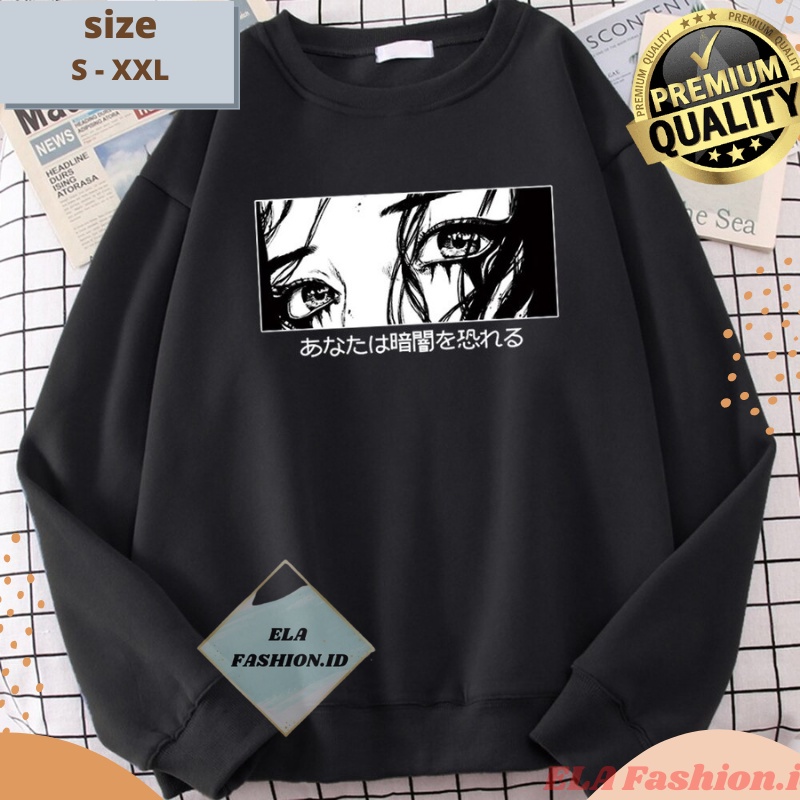 Sweater Runa Kakegurui Waifu Anime - Crewneck  runa yomozuki