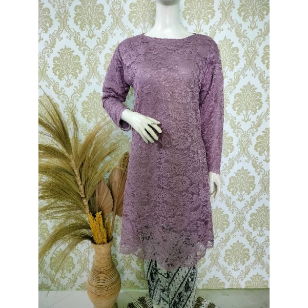 KEBAYA TUNIK BRUKLAT JUMBO XXXL ( LD 120)