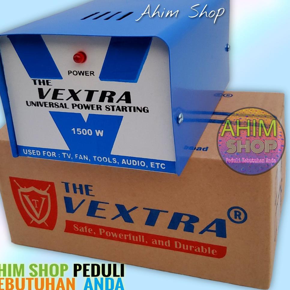 ✸ VECTRA Auto Start Dua Alat Elektronik Max.1500W Body Besi Automatic Power Starting Penghemat Listr