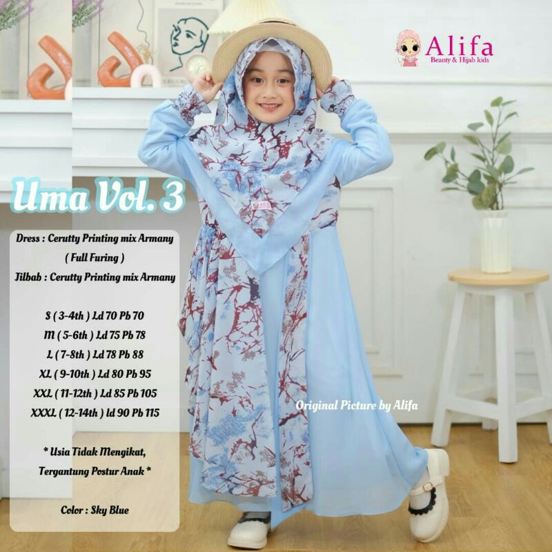 UMA ,AISYAH  Kids Ori by Alifa