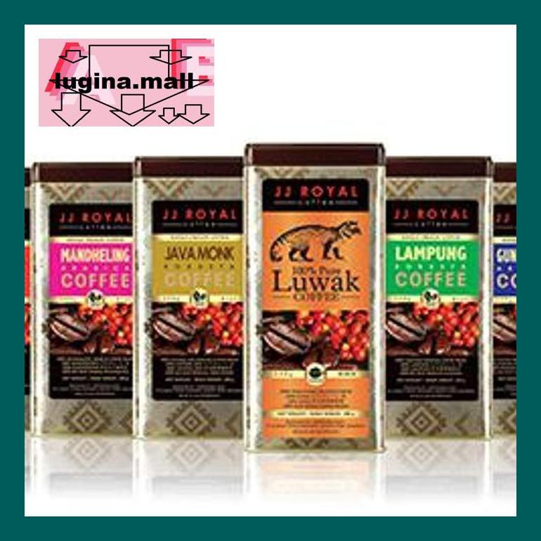 

Koptlu50G Coffee/Kopi Jj Royal Lampung Robusta Ground Bag 200G Lud5Sc