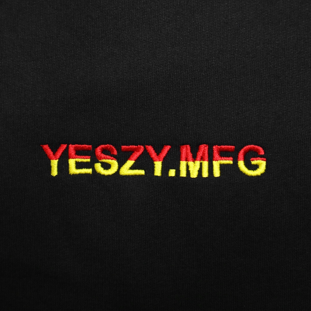 YESZY.MFG Crewneck Black Limits Embroidery