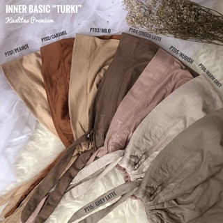 Inner Basic Turki kaos / Ciput Polos Tali premium #6