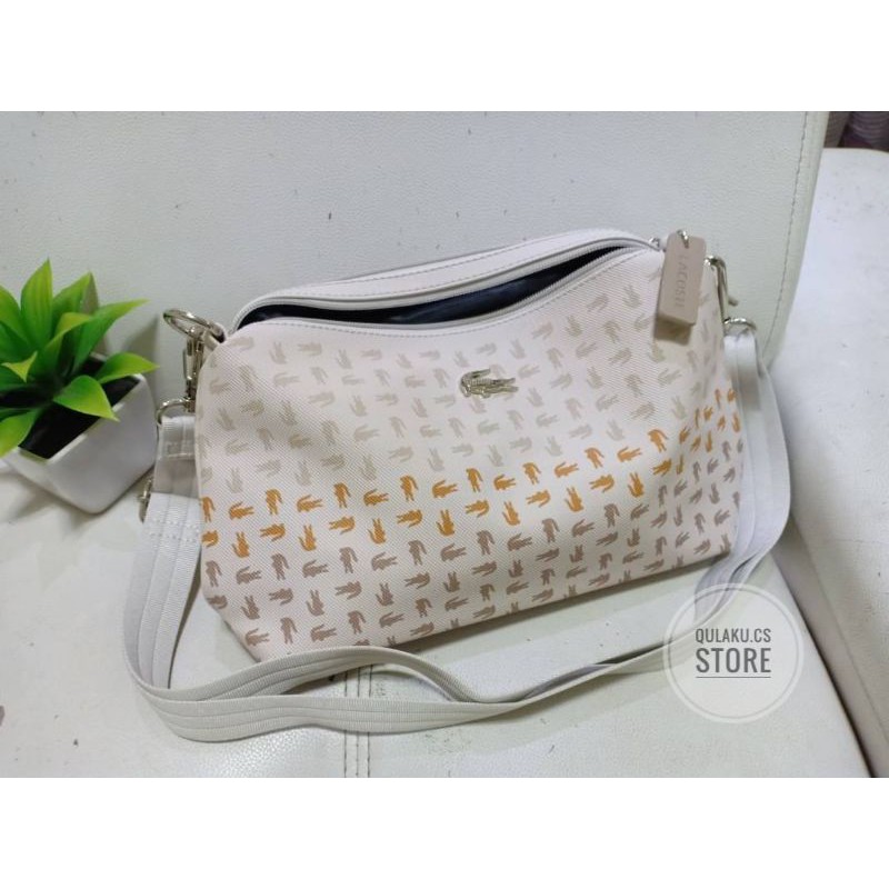 [✅COD WB LACOSTE] TAS WANITA SLING OMRE
