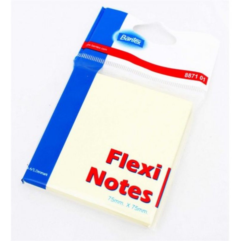 

Bantex Flexi Notes 75mmx75mm 100 sheets