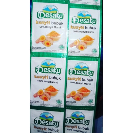 

Desaku Kunyit Bubuk Renceng 12 x 12.5 g