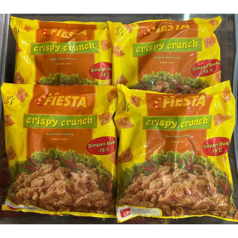 

FIESTA CRISPY CRUNCH FIESTA KULIT AYAM GORENG 300gr Jateng only